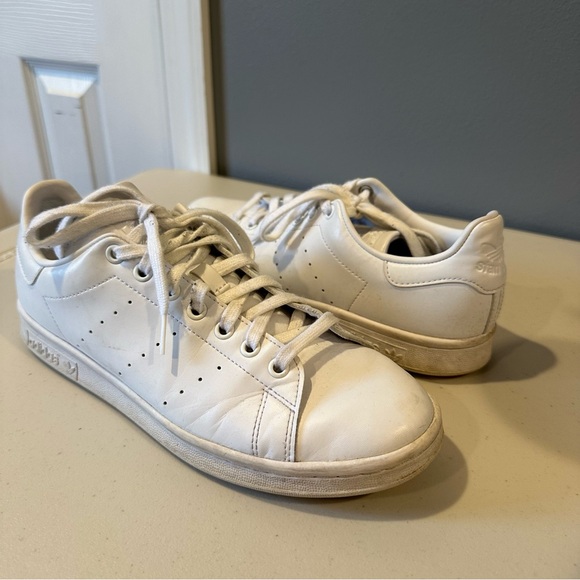 adidas Originals Shoes - adidas Originals Stan Smith Leather Sneaker in All White